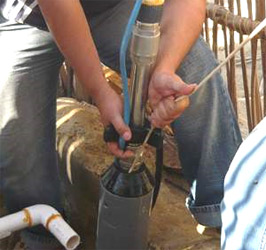 Подключение воды в дом со скважины